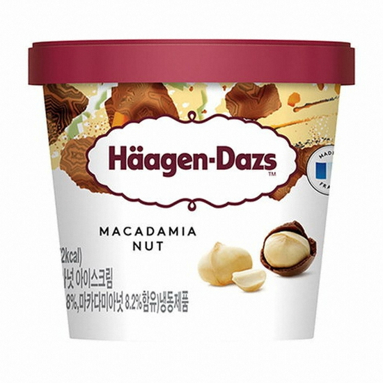 하겐다즈 마카다미아넛 미니컵 아이스크림 100ml