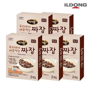 일동후디스 아기밀 우리아이 바로먹는 짜장 160g (5개)_이미지