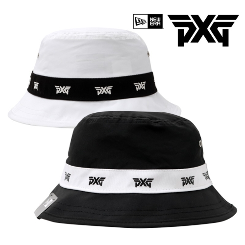 PXG  남성 로고 리핏 버킷 햇