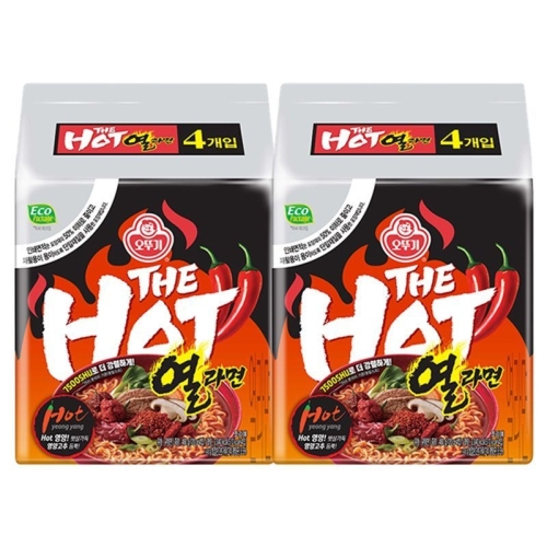 오뚜기 더 핫 열라면 120g (8개)_이미지