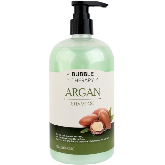 푸드어홀릭 버블 테라피 아르간 샴푸 500ml (1개)_이미지