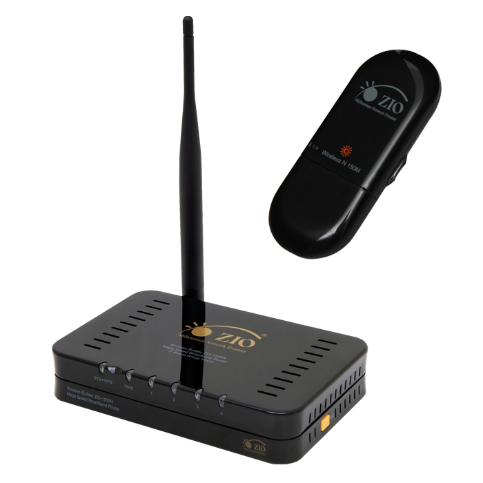 Bless ZIO 1500N 공유기 패키지 (+ 1500NU USB 2.0 무선랜카드)_이미지