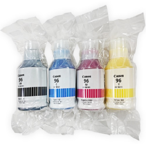 Canon ��ũ GI-96BK, GI-96C, GI-96M, GI-96Y 4�� ��Ʈ