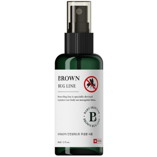 버그라인 모기 벌레 기피제 60ml 3개