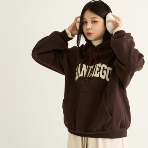  피핀 111871 샌디에고 기모 후드티