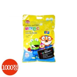 복숭아맛 유아 비타민C 1000정