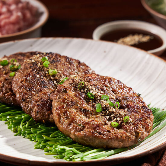 하영이네수제떡갈비 순한맛 떡갈비 120g (3개)_이미지