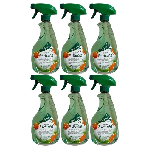 한국미라클피플사 은나노스텝 다용도 세정제 550ml (6개)