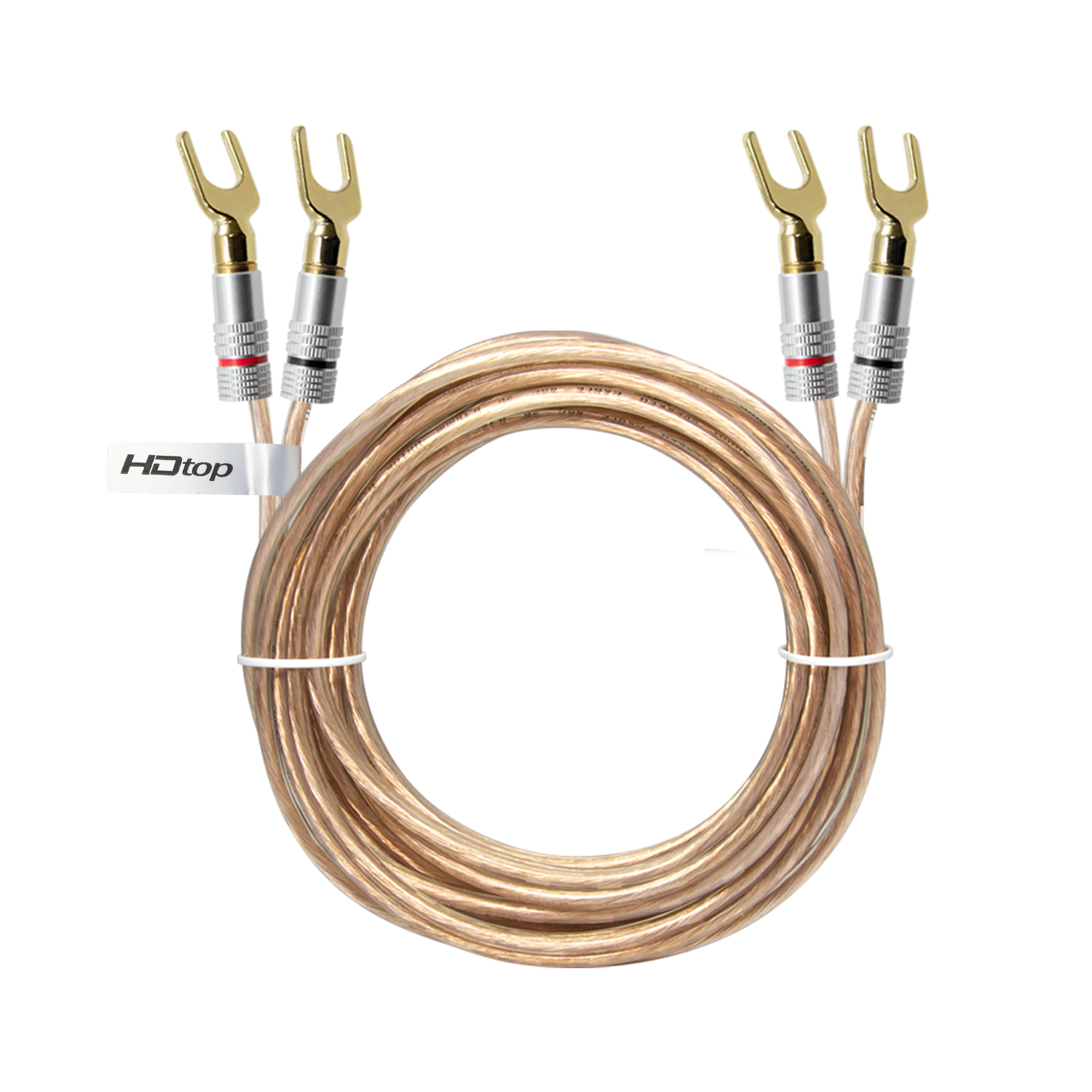 HDTOP 국산 말굽 단자 GGUK 80C 스피커케이블 [HT-Z8GM20, 20m]