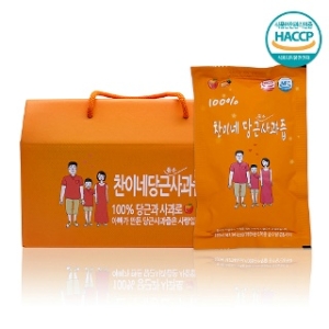 찬이네과수원 찬이네 당근사과즙 100ml (30개)_이미지
