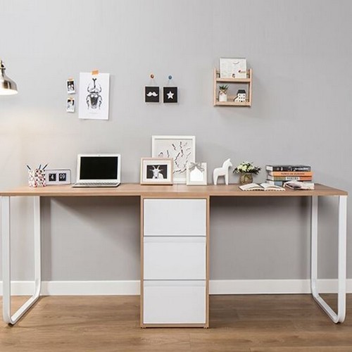 하임 피아로 3단 서랍 책상세트