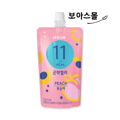 빙그레 곤약젤리 청포도 130g (10개)