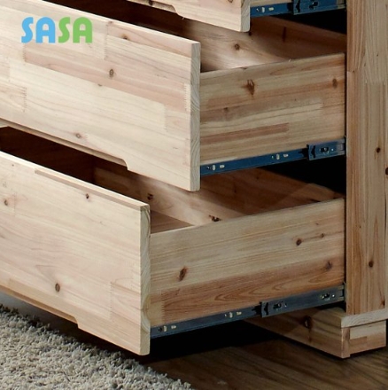 사사가구 피톤즈 삼나무 원목 5단 서랍장 900_이미지