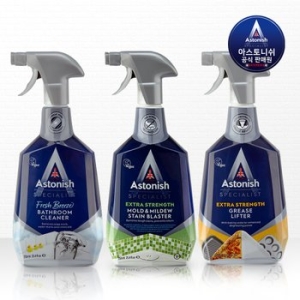 곰팡이제거 클리너 750ml + 기름때제거 클리너 750ml + 배스룸 클리너 750ml