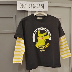 오후 포켓몬 레이어드 티셔츠 OHLA2311C_이미지