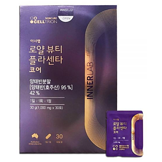 셀트리온스킨큐어 이너랩 로얄 뷰티 플라센타 800mg 30정 (2개)_이미지