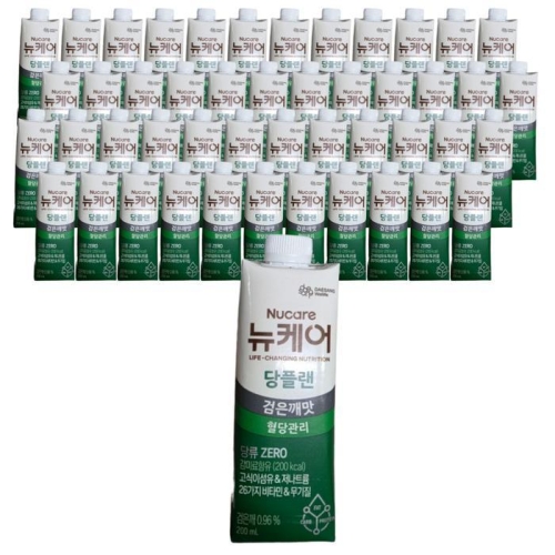 대상웰라이프 뉴케어 당플랜 검은깨맛 200ml (48개)_이미지