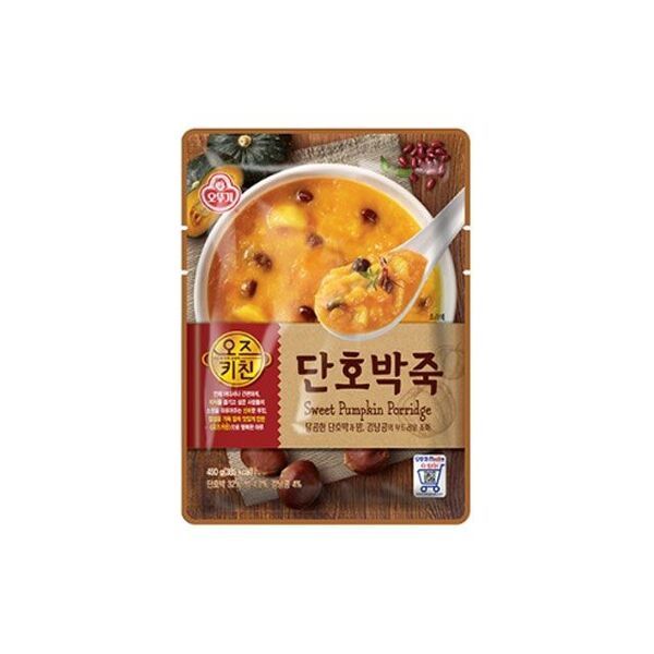 오뚜기 오즈키친 단호박죽 450g이미지입니다. 누르면 해당 게시물로 새창이동합니다.