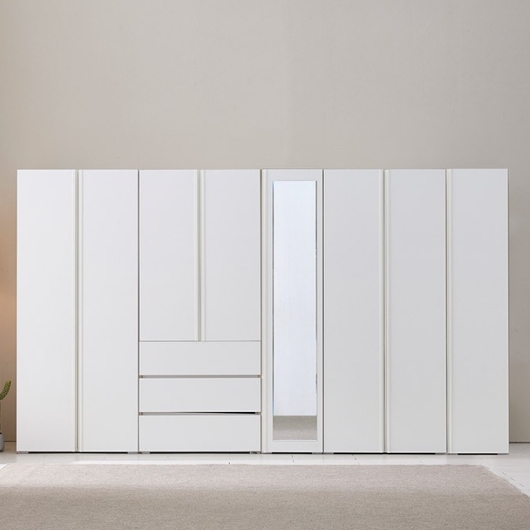 BIF보루네오 아르메 시그니아 LPM 키큰장 거울 옷장 세트 3200