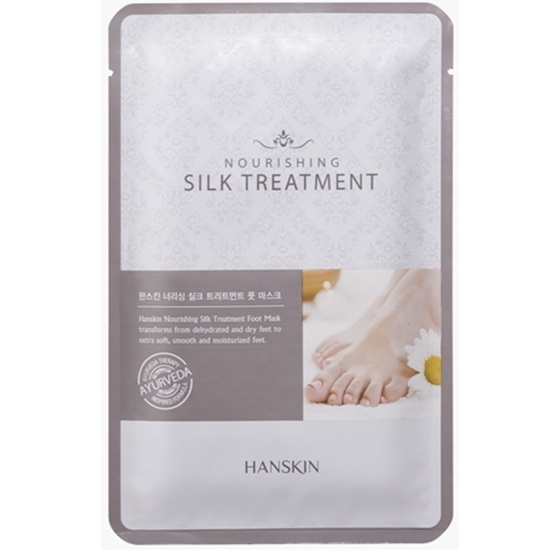셀트리온스킨큐어 한스킨 너리싱 실크 트리트먼트 풋 마스크 (1개)