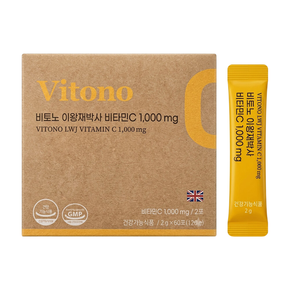 한국바이오팜 비토노 이왕재박사 비타민C 1000mg 60포 (1개)_이미지