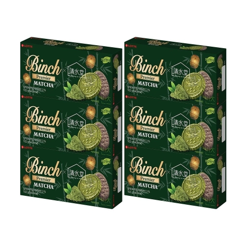 롯데제과 빈츠 프리미어 말차 102g (6개)_이미지