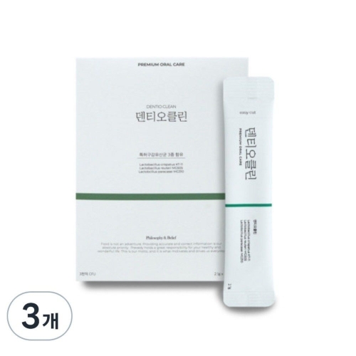 상상바이오 덴티오스 덴티오클린 구강유산균 2g 30포 (3개)_이미지