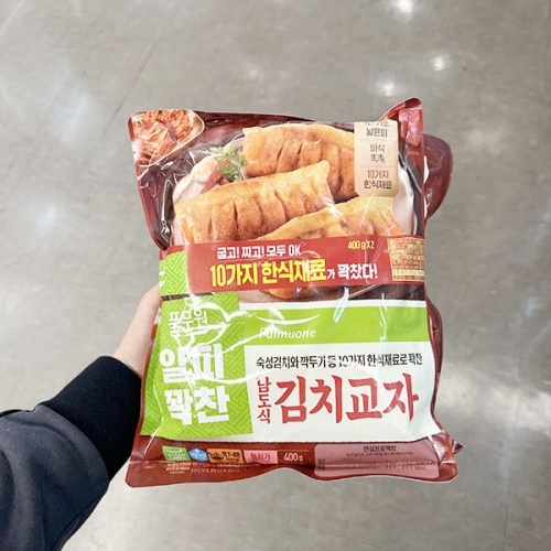 풀무원 얄피 꽉찬 남도식 김치교자 400g (2개)_이미지