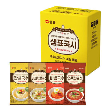 샘표식품 샘표 국수 칼국수 12개 기획세트_이미지