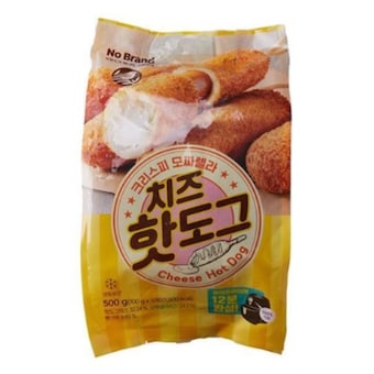 노브랜드 크리스피 모짜렐라 <b>핫도그</b> 5개입 500g