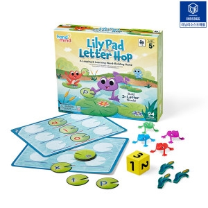 러닝리소스 IN95966 릴리 패드 레터 홉 영어 단어 게임