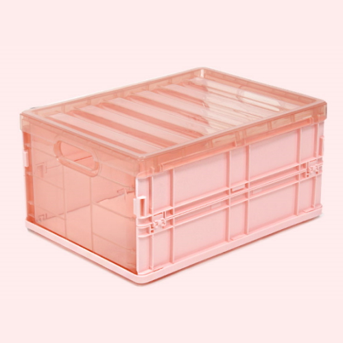 블록 폴딩 박스 핑크 M
