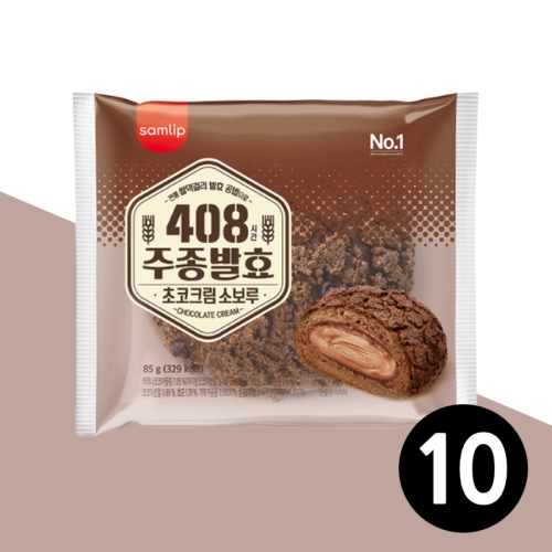 SPC삼립 주종발효 초코크림소보루빵 85g (10개)