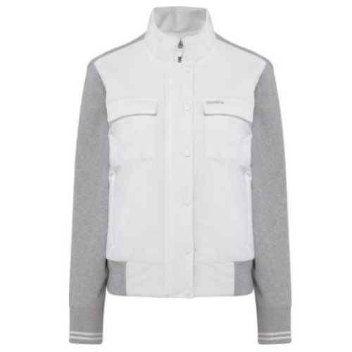 와이드앵글 포켓 포인트 패딩 방풍 풀집 스웨터 WWW25K33MK