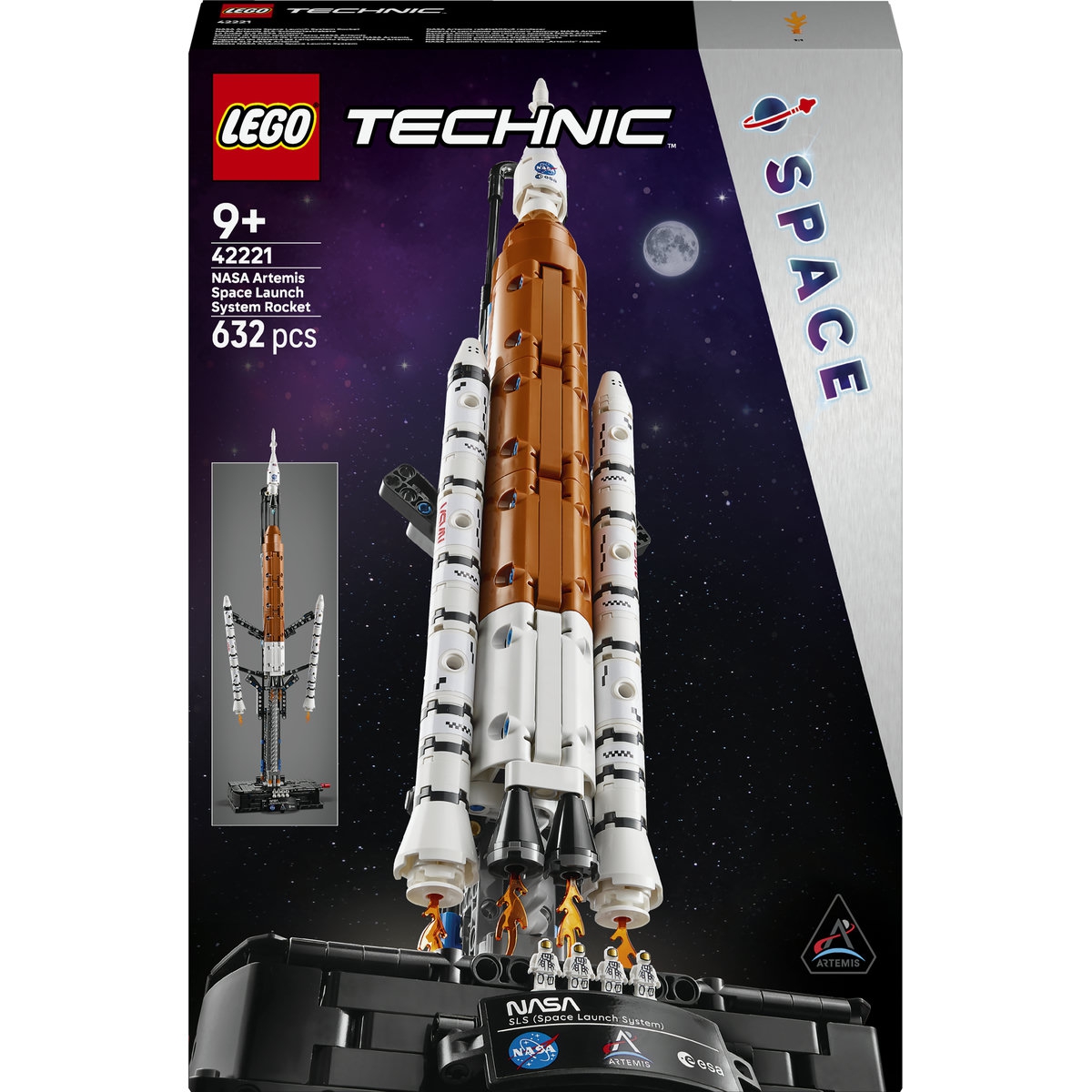 레고 NASA Artemis 우주 발사 시스템 로켓 (42221) (해외구매)