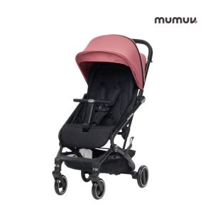 무무브 컴팩T 휴대용 유모차 (핑크)_이미지