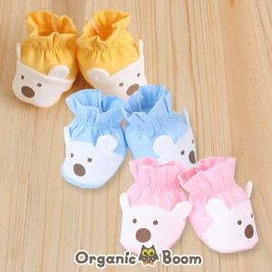  오가닉붐 착한 유기농 키키 베어 발싸개
