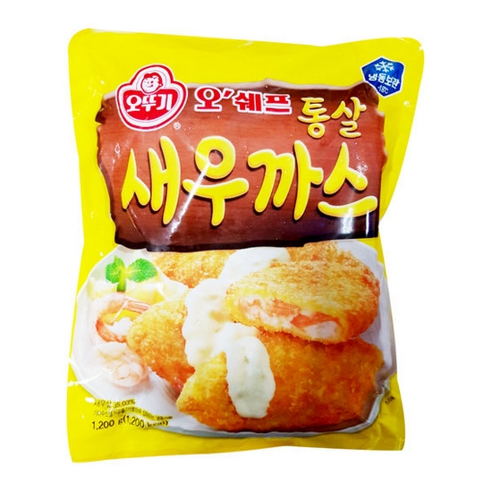 오뚜기 오쉐프 통살 새우까스 1.2kg이미지입니다. 누르면 해당 게시물로 새창이동합니다.