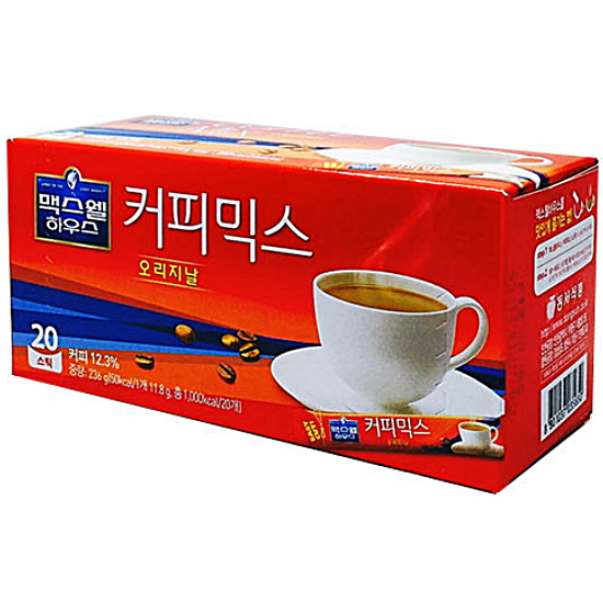 동서식품 맥스웰하우스 커피믹스 오리지날 20T (2개)_이미지