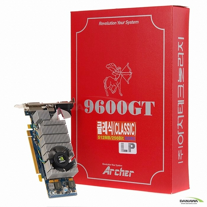 Archer ������ 9600GT Ŭ���� HDMI 512MB LP