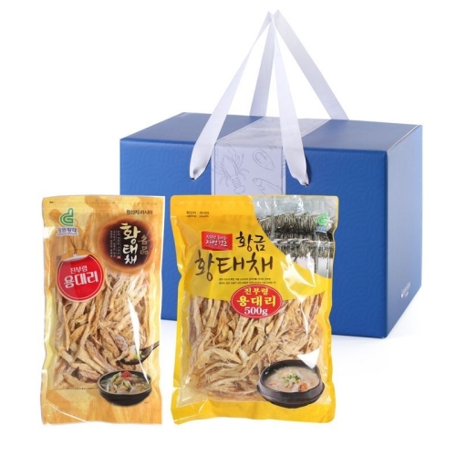 용대리 황금 황태채 선물세트 500g1봉