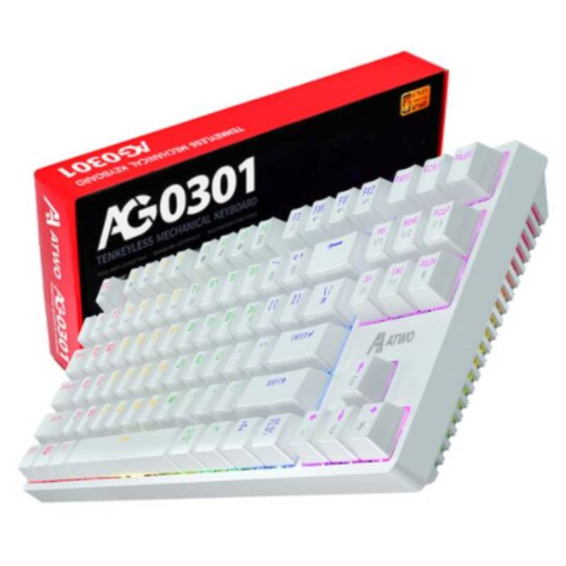 에이투 AG0301 게이밍 LED TKL 기계식 키보드 (중고)_이미지
