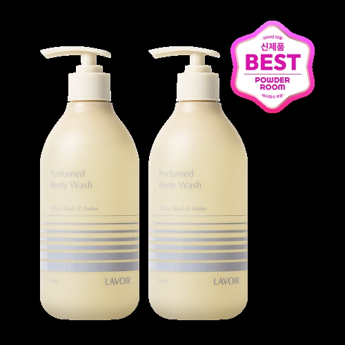 라브아 퍼퓸 비건 바디워시 화이트머스크&앰버 500ml (2개)_이미지