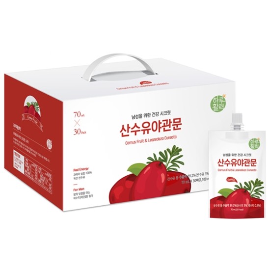 남성을 위한 건강 시크릿 산수유야관문 70ml 30포