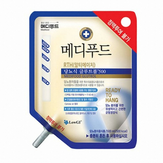 한국메디칼푸드 메디푸드 RTH(알티에이치) 당뇨식 글루트롤 500 500ml (20개)_이미지