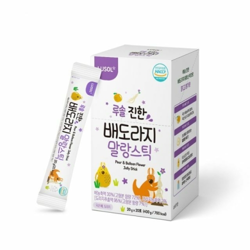 루솔 진한 배도라지 말랑스틱 20g (40개)