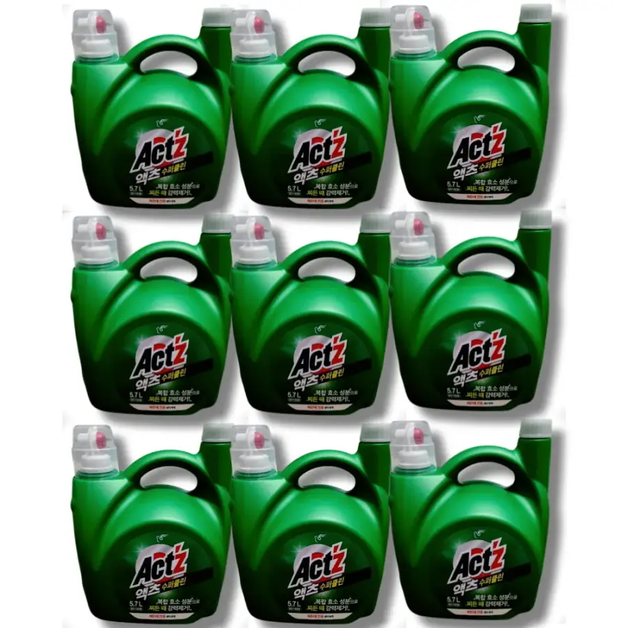 액츠 수퍼클린 5.7L (9개)_이미지