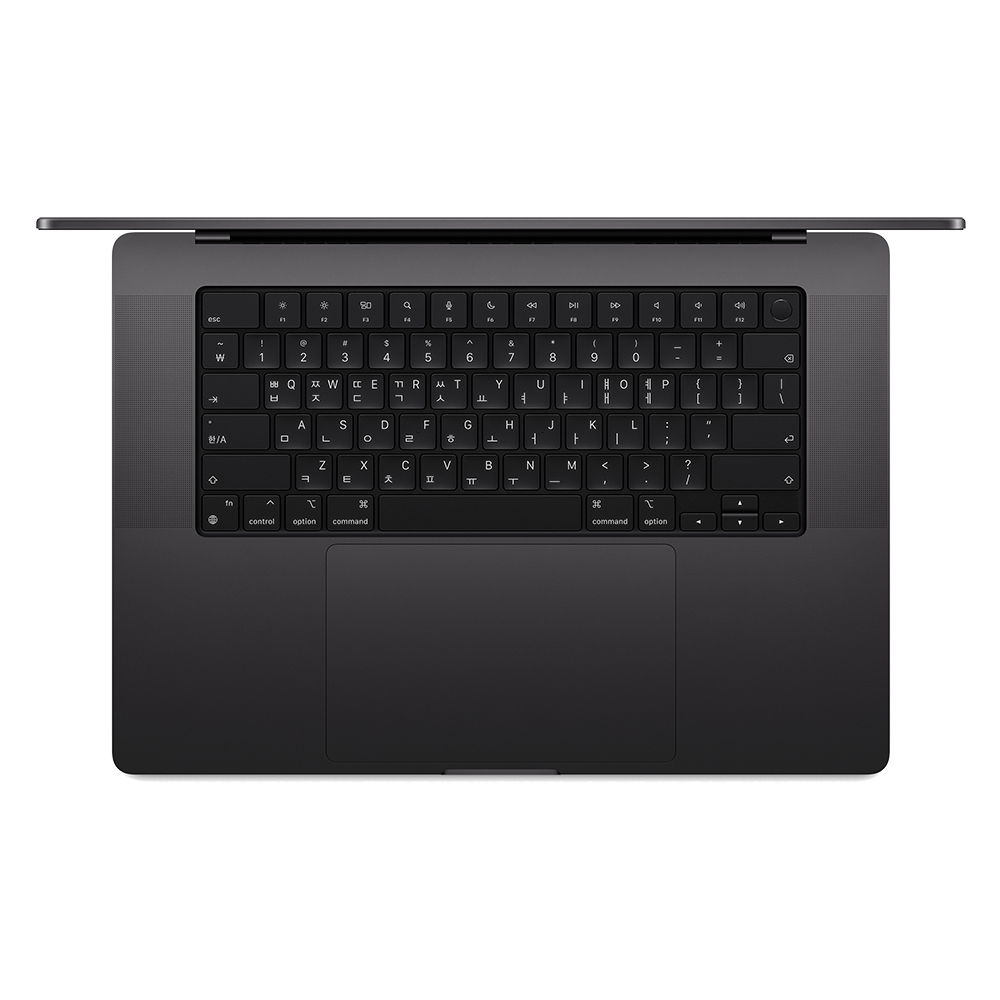APPLE 맥북프로16 M4맥스 16코어 CPU, 40코어 GPU 블랙 (램48GB, SSD 1TB)_이미지