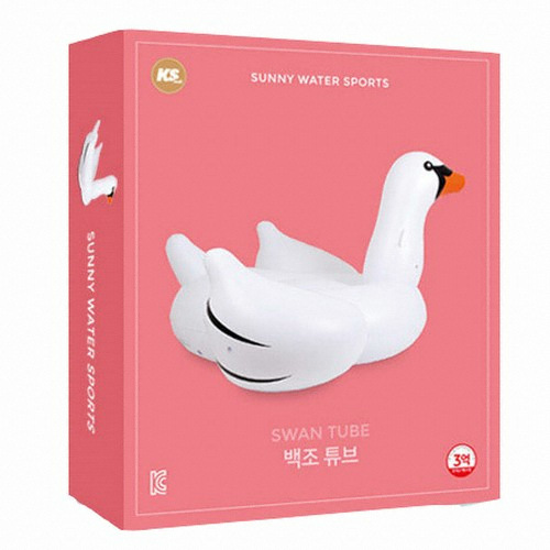 케이에스몰 써니워터 특대형 백조 튜브_이미지