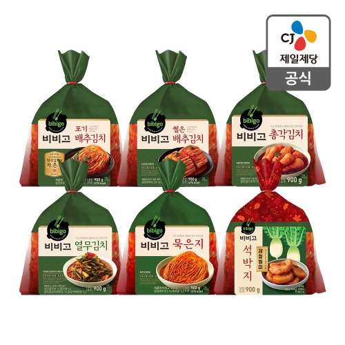 CJ제일제당 비비고 썰은 배추김치 900g (3개)_이미지
